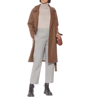 Cece checked cotton-blend pants | A.P.C.