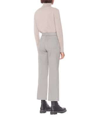 Cece checked cotton-blend pants | A.P.C.