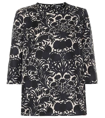Veggia floral silk top | 'S Max Mara