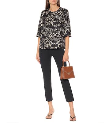 Veggia floral silk top | 'S Max Mara