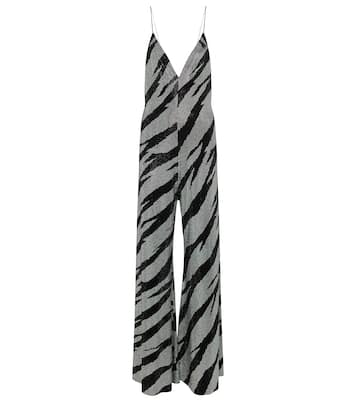 Mono de pierna ancha adornado | Alexandre Vauthier
