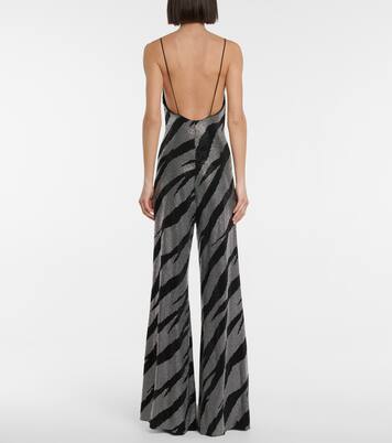 Mono de pierna ancha adornado | Alexandre Vauthier