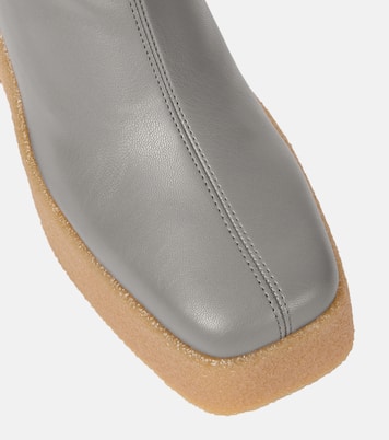 Faux leather platform ankle boots | Stella McCartney