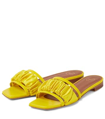 Sandali Demi in pelle e raso | Malone Souliers