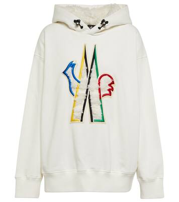 Sweat-shirt à capuche en coton à logo | Moncler Grenoble
