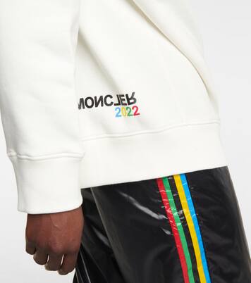 Sweat-shirt à capuche en coton à logo | Moncler Grenoble