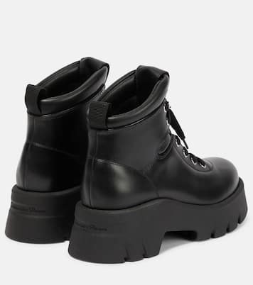 Vancouver leather hiking boots | Gianvito Rossi