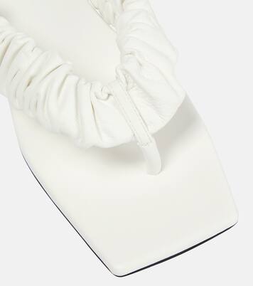 Tongs Ash en cuir | Khaite