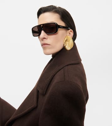 SL 569 Y flat-brow sunglasses | Saint Laurent