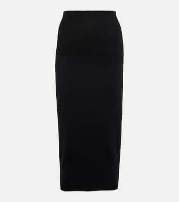 Gonna midi VB Body in maglia a vita alta | Victoria Beckham