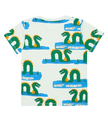 Printed cotton-blend T-shirt | Mini Rodini