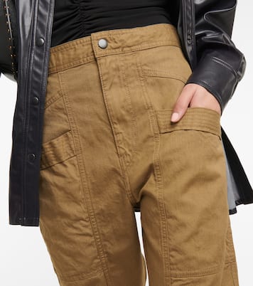 Pandore cotton-blend pants | Marant Etoile
