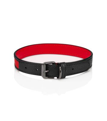 Loubicollar M leather dog collar | Christian Louboutin