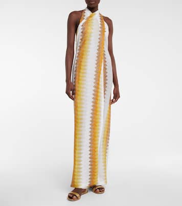 Abito lungo con scollo all’americana | Missoni Mare