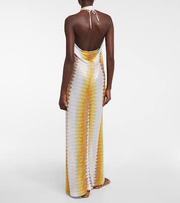 Abito lungo con scollo all’americana | Missoni Mare