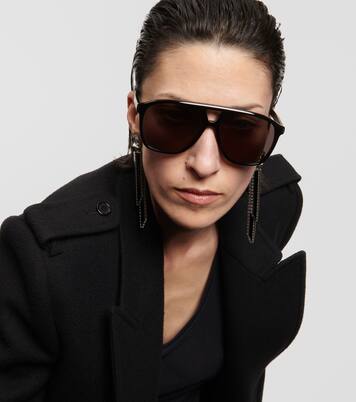 Aviator-Sonnenbrille SL 596 Dune | Saint Laurent