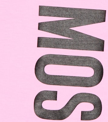 Printed cotton jersey leggings | Moschino Kids
