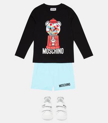 Bedrucktes T-Shirt aus Baumwolle | Moschino Kids
