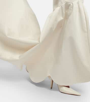 Bridal strapless twill gown | Rotate