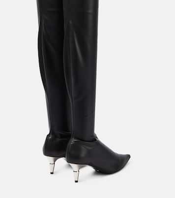 Spike leather over-the-knee boots | Proenza Schouler