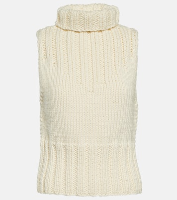 Turtleneck wool top | Toteme