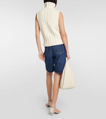 Turtleneck wool top | Toteme