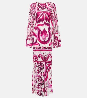 Majolica printed maxi dress | Dolce&Gabbana