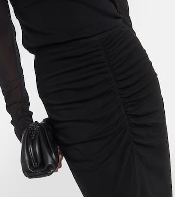 Falda midi Callisto en mezcla de lana | Diane von Furstenberg