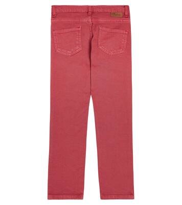 Bonnie cotton-blend straight jeans | Bonpoint