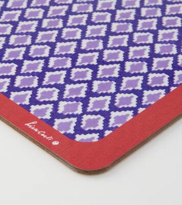 Hima Palma Pervinch set of 2 placemats | Lisa Corti