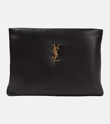 Clutch Calypso Large in pelle | Saint Laurent