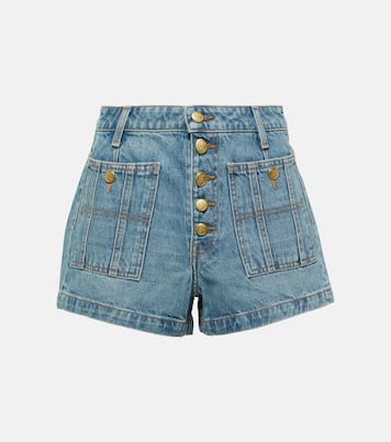 High-Rise Jeansshorts | Ulla Johnson
