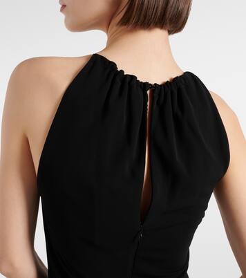 Abito midi in crêpe e pizzo | Givenchy