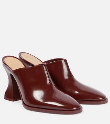 Cha-Cha leather mules | Bottega Veneta