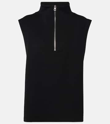 Magnolia half-zip jersey tank top | Varley