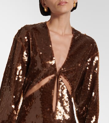 Triquetra sequined gown | Christopher Esber