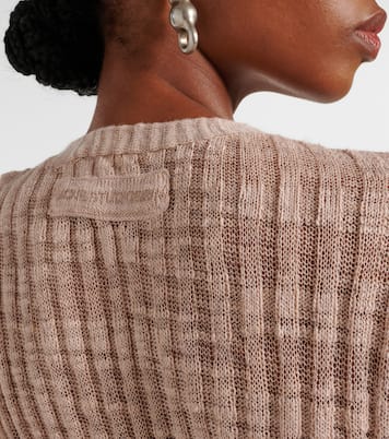 Cardigan aus einem Leinengemisch | Acne Studios