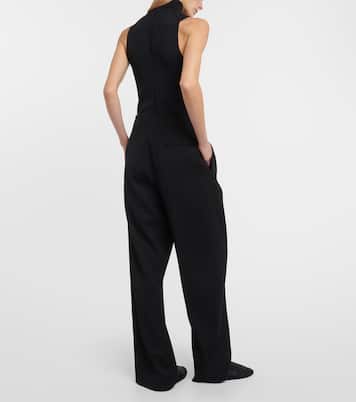 Pantalon ample Lonan en laine vierge | The Row