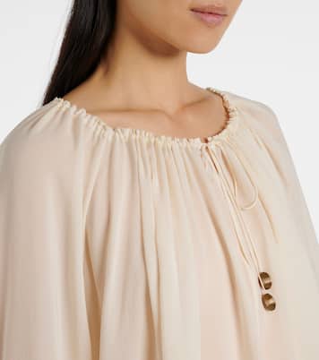 Blusa in georgette di seta | Chloé