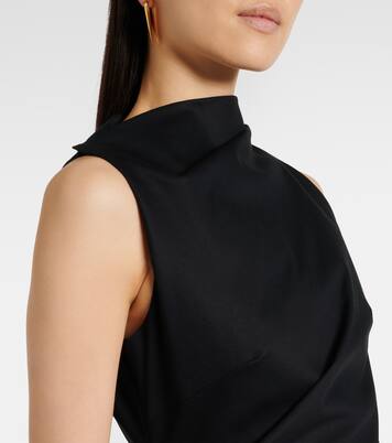 Top asimmetrico in misto cotone | McQueen
