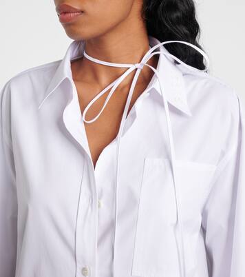 Camisa de popelín de algodón | Gucci