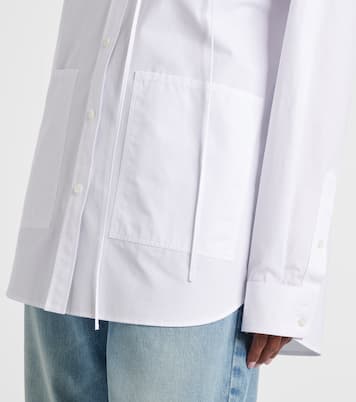 Camisa de popelín de algodón | Gucci