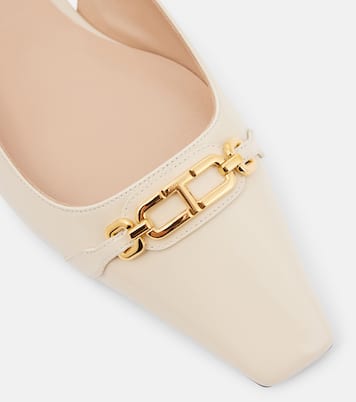 Ballerines slingback en cuir verni | Tom Ford
