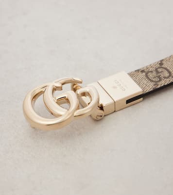 Cintura reversibile in canvas GG Marmont | Gucci