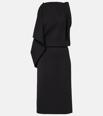 Robe midi Elena en laine mélangée | Proenza Schouler
