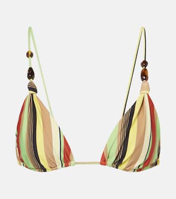 Top bikini Poolside a righe | SIR