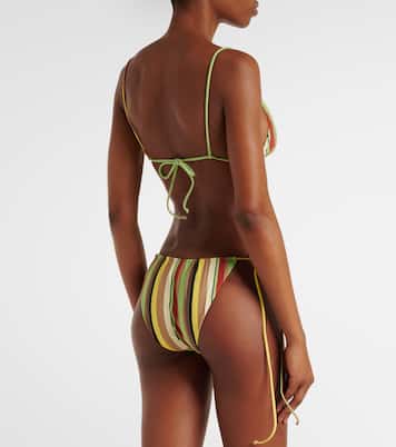 Top bikini Poolside a righe | SIR