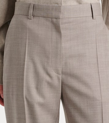 Pantaloni regular Diane in lana | The Row