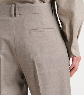 Pantaloni regular Diane in lana | The Row