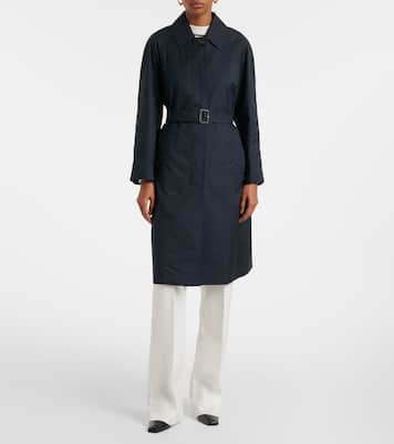 Abrigo Orleans de sarga de mezcla de algodón | Max Mara